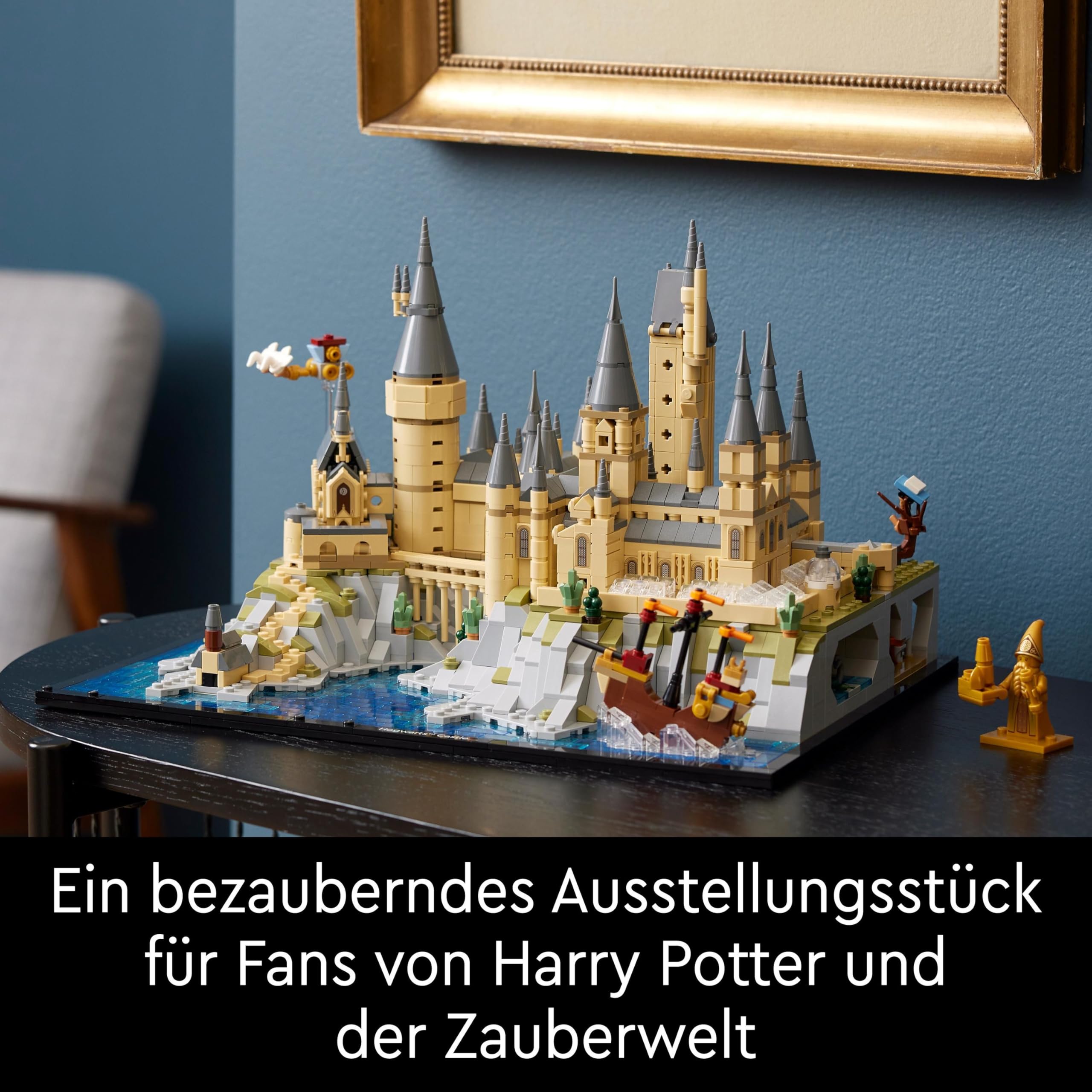 LEGO Harry Potter Schloss Hogwarts mit Schlossgelände - Set zum Sammeln für Erwachsene inkl. Hauptturm & Astronomieturm, Kammer des Schreckens & Architekt Minifigur - 76419 2