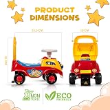 Hillington My First Ride On Buggy Car Red with Sounds Toddler Walker Learning view 6