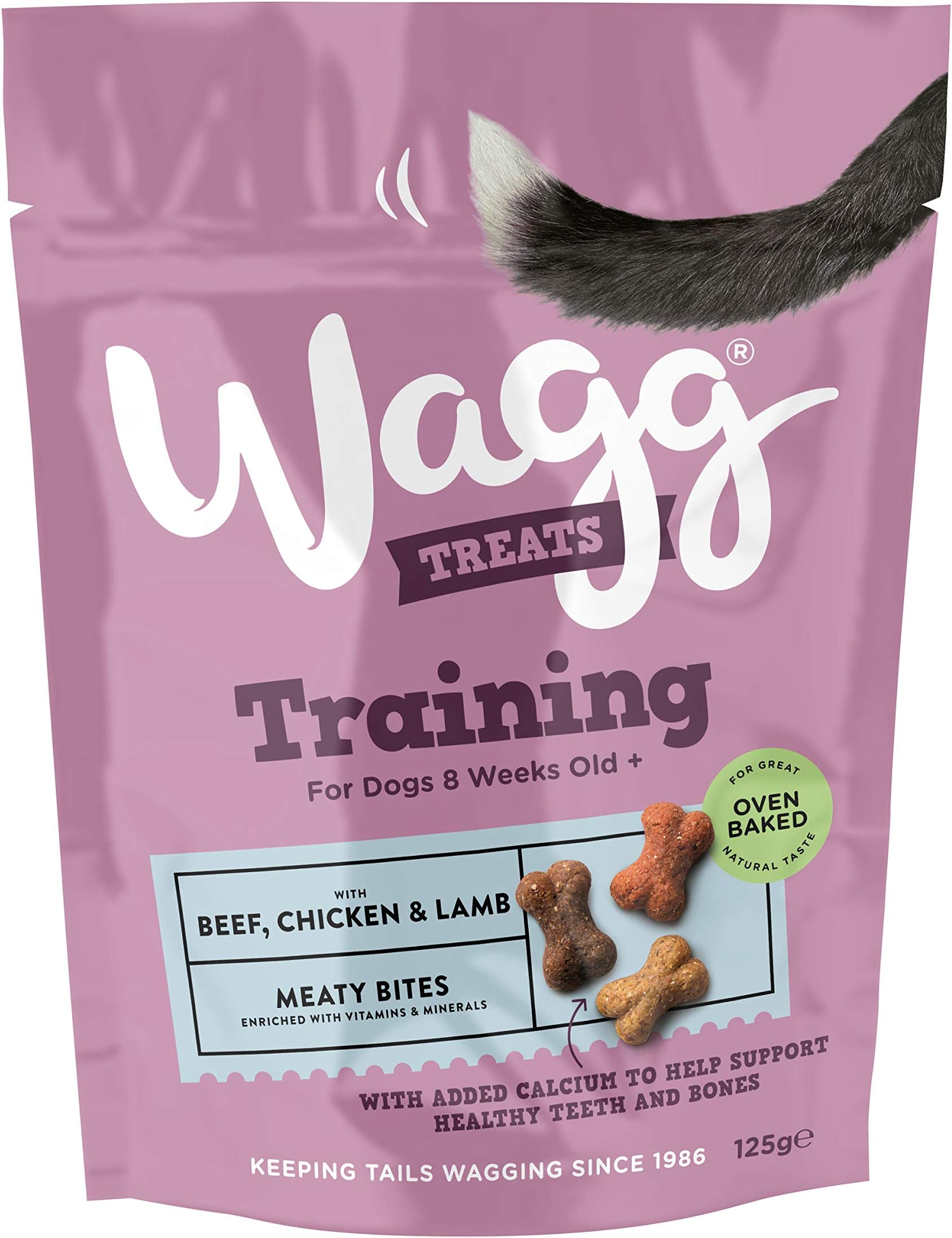 Wagg Training Treats Beef Chicken & Lamb, 125g