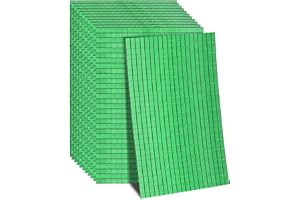 MECCANIXITY 7200 PCS Glass Mirrors Disco Ball Tiles Self-Adhesive Green Mirror Mosaic Tiles 5 x 5mm for Disco Ball, DIY Craft