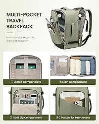 LOVEVOOK Large Travel Backpack for Women,TSA Carry