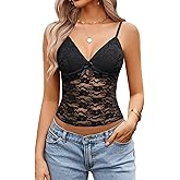 Avidlove Lace Tops for Women V Neck Camisole Top Sleeveless Y2k Tank Going Out Outfits 2025 Trendy