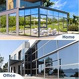 Lifetree Reflective One Way Window Film Privacy 44.5x200cm Silver view 9