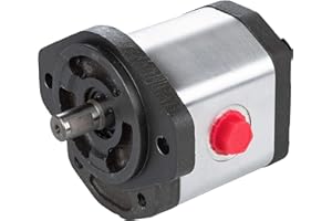 RuggedMade Hydraulic Gear Pump, 6.31 GPM Single Stage, Clockwise Rotation, 3600 PSI