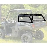 SEIZMIK Half Height Bed Rack Basket Kit Compatible with Can-Am Defender 2016-2026 and Polaris Full Size Ranger 2018-2026 UTV Models | 17" Tall Storage Rack| UTV Cargo Bed Accessories