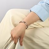 MagEnergy Copper Magnetic Bracelet for Women 3500 Gauss Adjustable Plum Blossom view 3