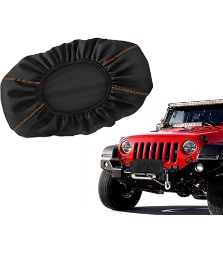 Harbor Freight Badlands 12000 Lb Winch Cover - Waterproof Heavy Duty Oxford Fabric With Adjustable Straps Badlands Winch Protection