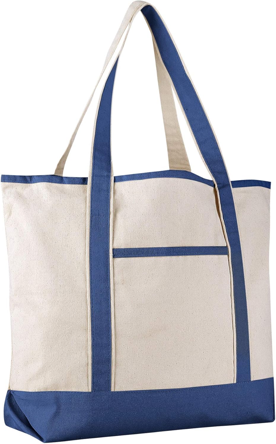 extra long handle canvas tote bags