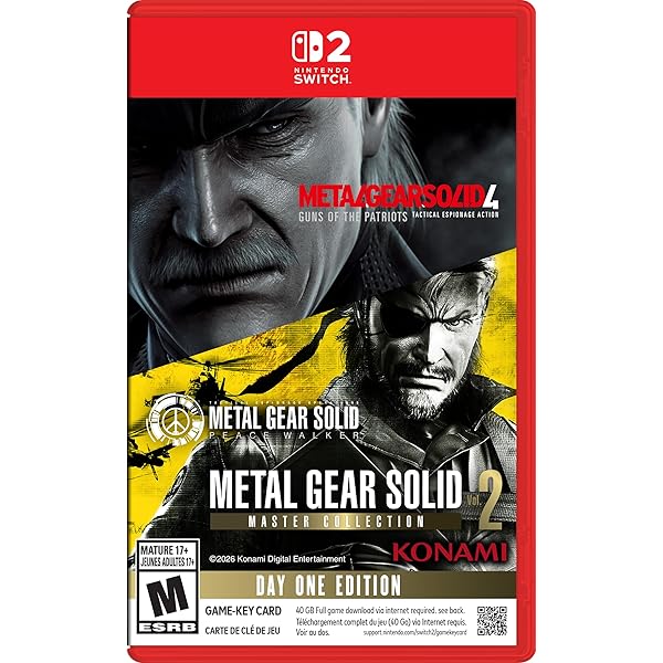 Amazon.com: Metal Gear Solid Master Collection Vol. 1 - Switch