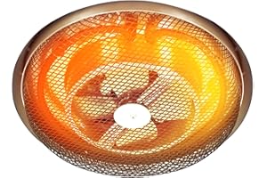 SUPLIFE Bathroom Ceiling Heater, Replacement for Broan-Nutone 157 Ceiling Heater, 1280W Rapid Heating, with Overheat Protection, for Bathrooms, Kitchens, and Bedrooms, 3-year Warranty