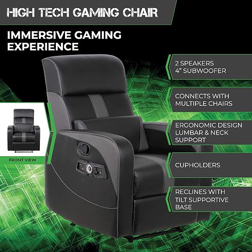 Gaming Armchair X Rocker Recliner Gaming Chair X Rocker Gamma Recliner ...