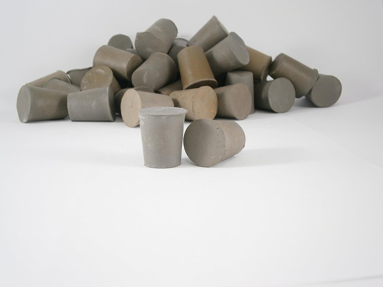 60 Tappi In Silicone Per Fori Conici | Ideali Per Verniciatura, Laboratorio E Fai Da Te | 8 Misure Diverse - Foto 6