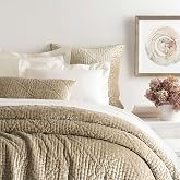 Pine Cone Hill Parisienne Velvet Topaz Solid Cotton Quilt, King