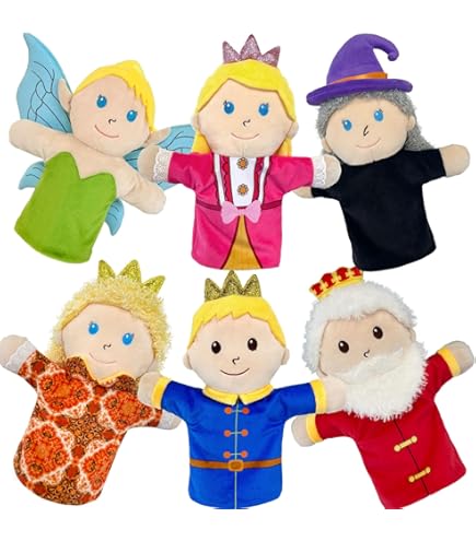 Marioneta De Princesa Para Cuentacuentos – Títere De Mano Para Niños Y Adultos, Ideal Para Teatro Y Clases