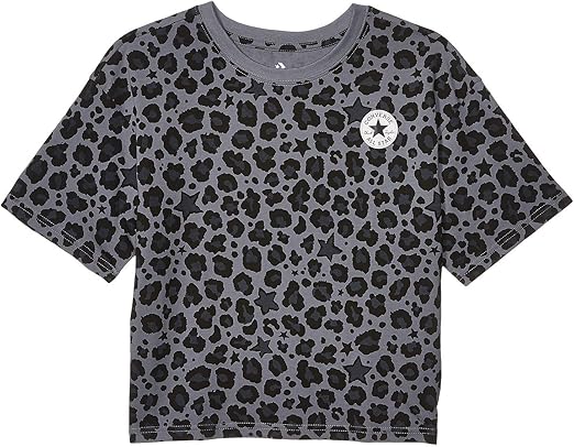 girls leopard converse