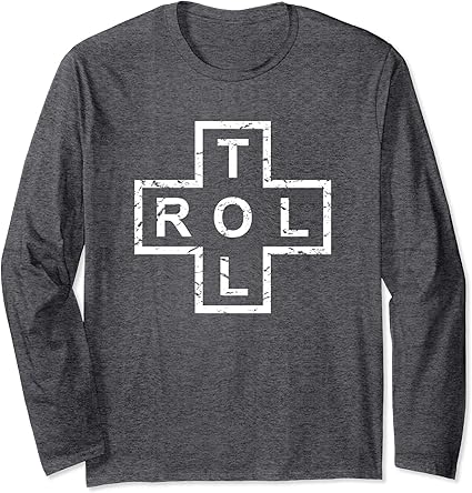 Amazon.com Stylish Troll Long Sleeve TShirt Clothing