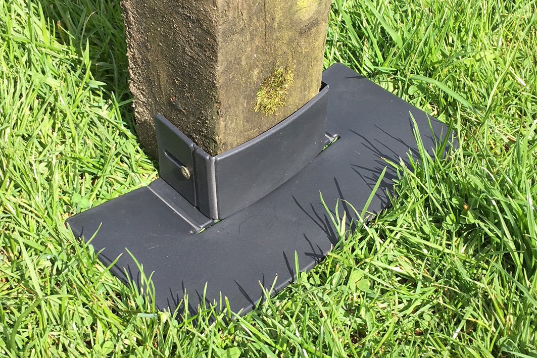 Proops 10x PostTector Fence Post Saver Protector Guard Shields, Grass