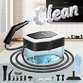 opbodqo Steam Cleaner for Home(True High Temperature257℉),3-Levels Adjustable Handle Steamer for Cleaning,1.9 Quart Steam Cleaner for Car,2500W Handheld Steam Cleaner,Clean Grease,Dirt,Tile Furniture