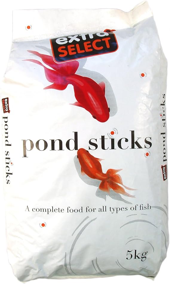 Extra Select Premium Pond Sticks Complete Fish Feed, 5 kg Amazon.co.uk