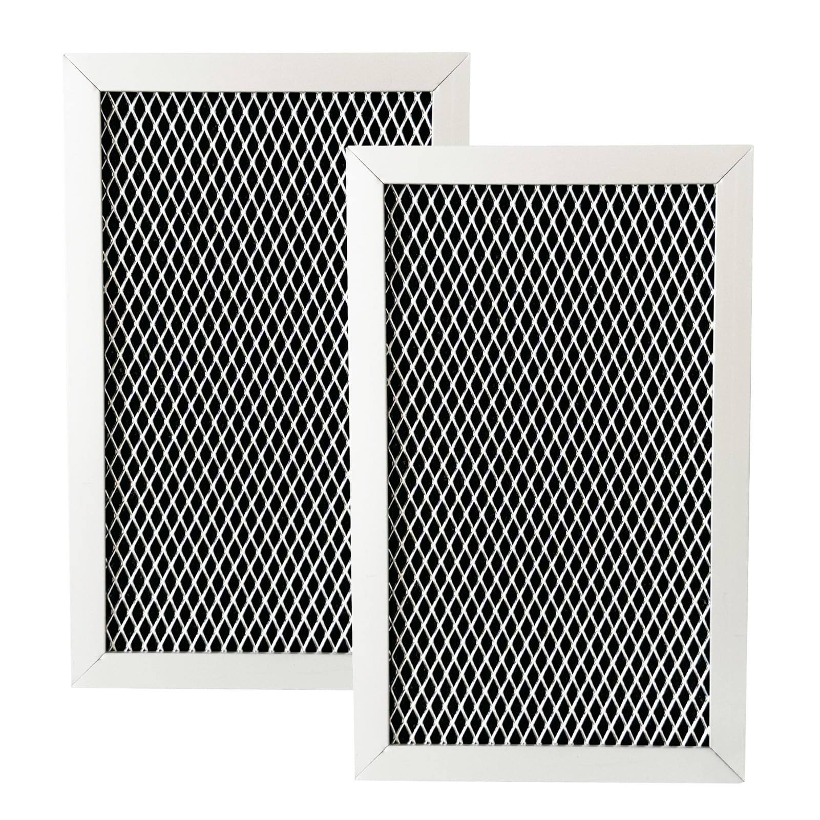 Photo 1 of 2 Pack Microwave Charcoal Filter Fit for GE JVM6175EK5ES, JVM6175SK5SS, JVM6172SK5SS, JVM6175DK5WW, JVM6175YK5FS Microwave Replacement Part