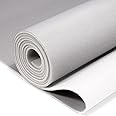 Babnecl Auto Headliner Fabric 74" L × 60" W Mesh Type with Foam Backing - Tube Packaging - Gray Interior Replacement Material for Car/Truck/SUV/RV Roof - Home Repair/DIY Headliner Material