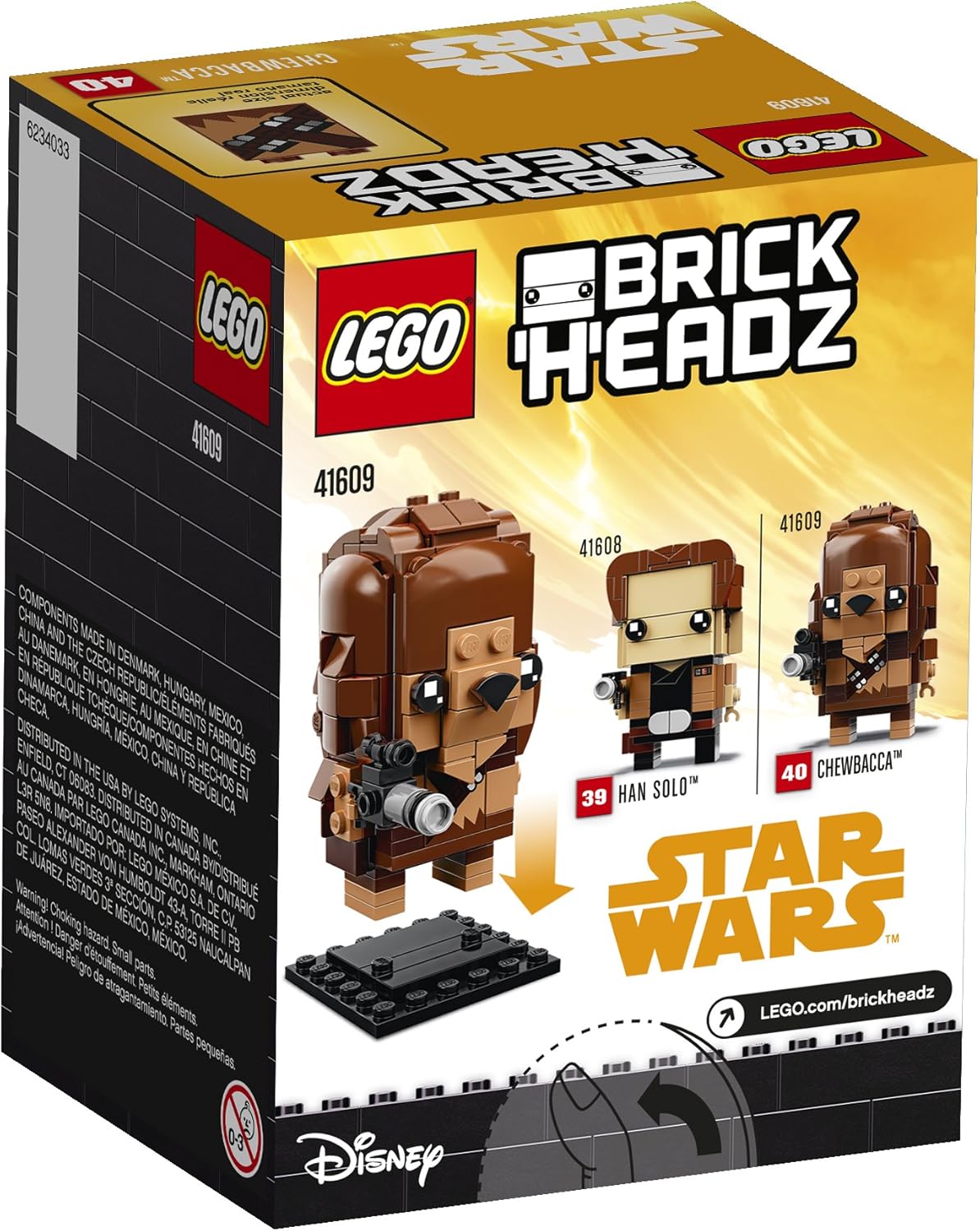 brickheadz chewbacca
