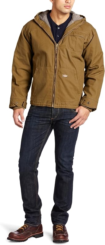 Dickies Duck Sherpa Lined Hooded Jacket 