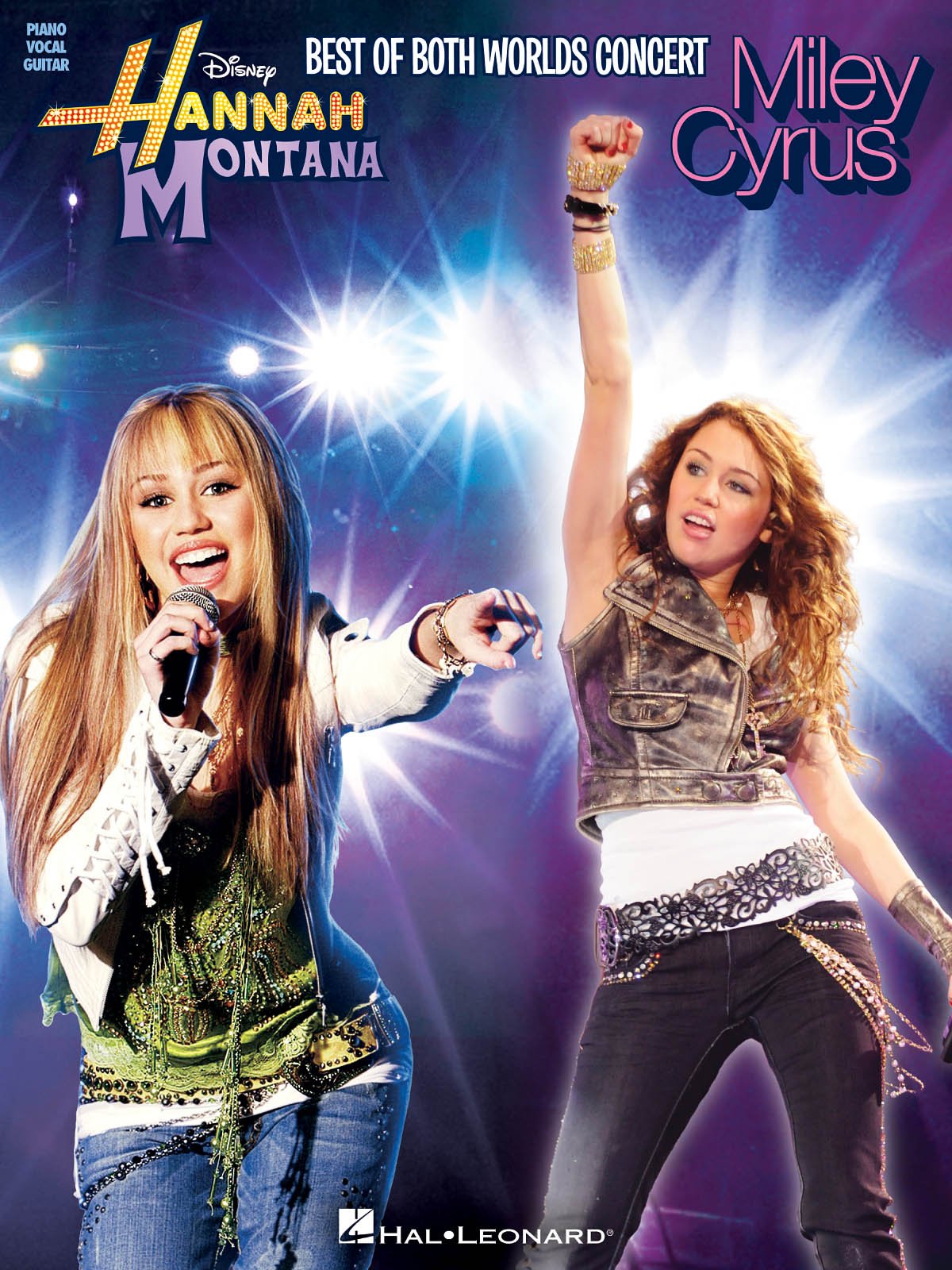 Hannah Montana and Miley Cyrus: Best of Both Worlds Concert (Pvg): From the Hit Tv Series - Best of Both Worlds Concert