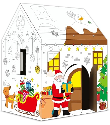 Candy Canes Fovths 6-Set DIY Christmas Gingerbread House Kit - 3D ...