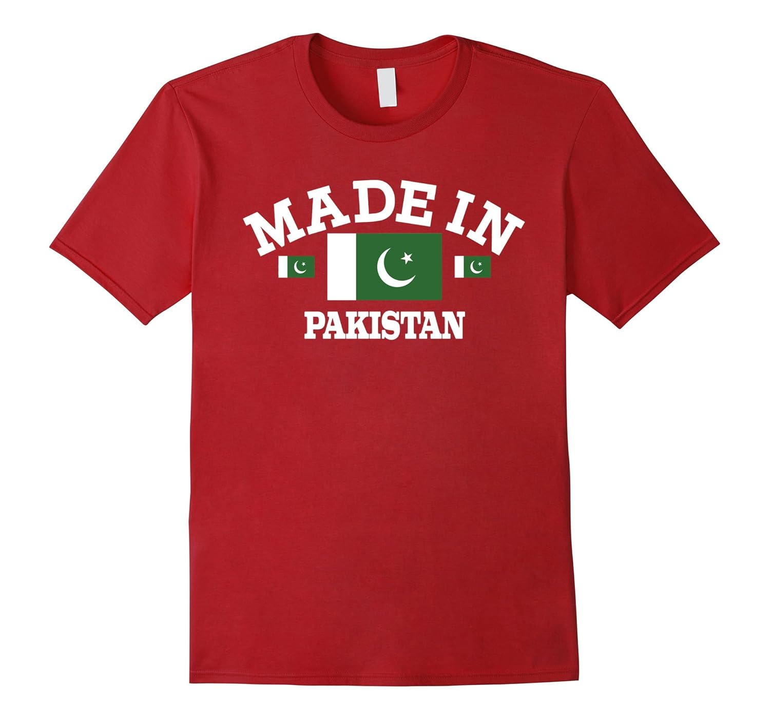 Made In Pakistan Pakistani Flag TShirt4LVS