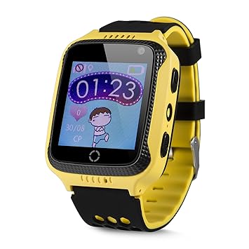 JBC GPS Telefon Uhr- Kleiner Abenteurer - ohne Abhörfunktion, sicherem Deutschen Server, SOS Notruf + Telefonfunktion, Anleit