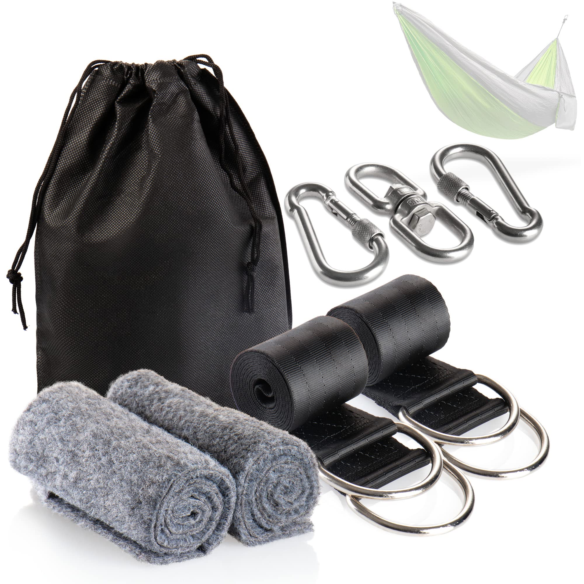 Robin Goods® Hammock Mounting Kit - Baby Swing Hanger - Hammock Mounting Kit - with Snap Hooks (1 piece - attachment)