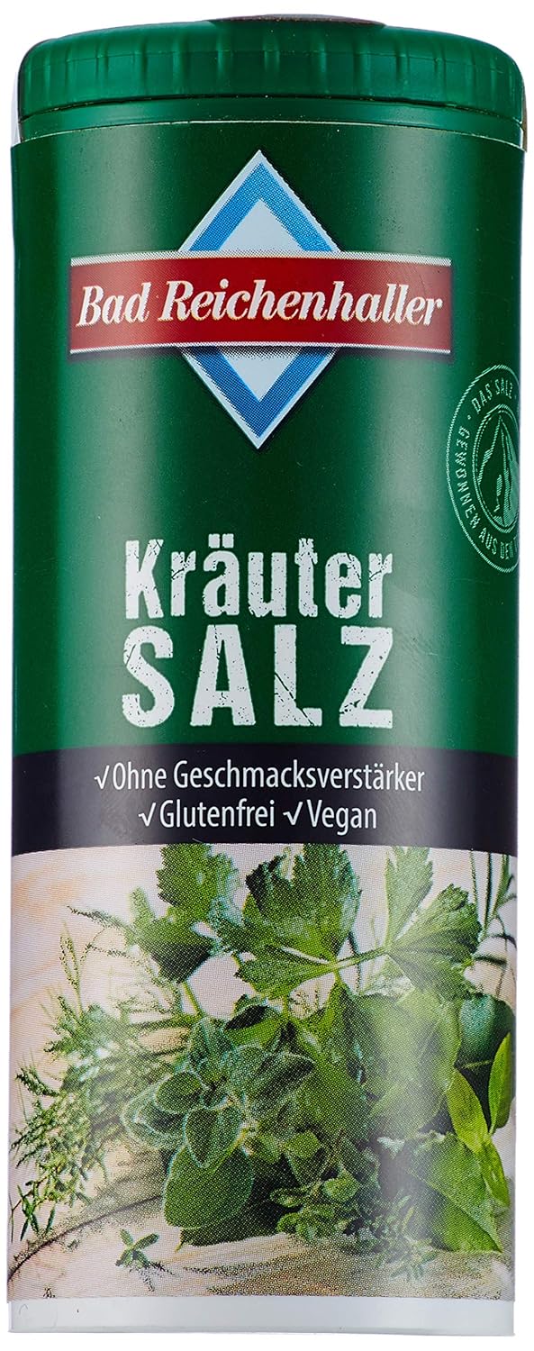 Bad Reichenhaller Kräuter Salz, 8er Pack (8 x 90 g Dose): Amazon.de ...