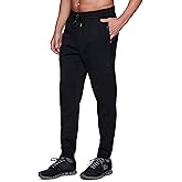 RBX Active Men's Athletic Fleece Lined Tapered Jogger Sweatpant with Pocket
