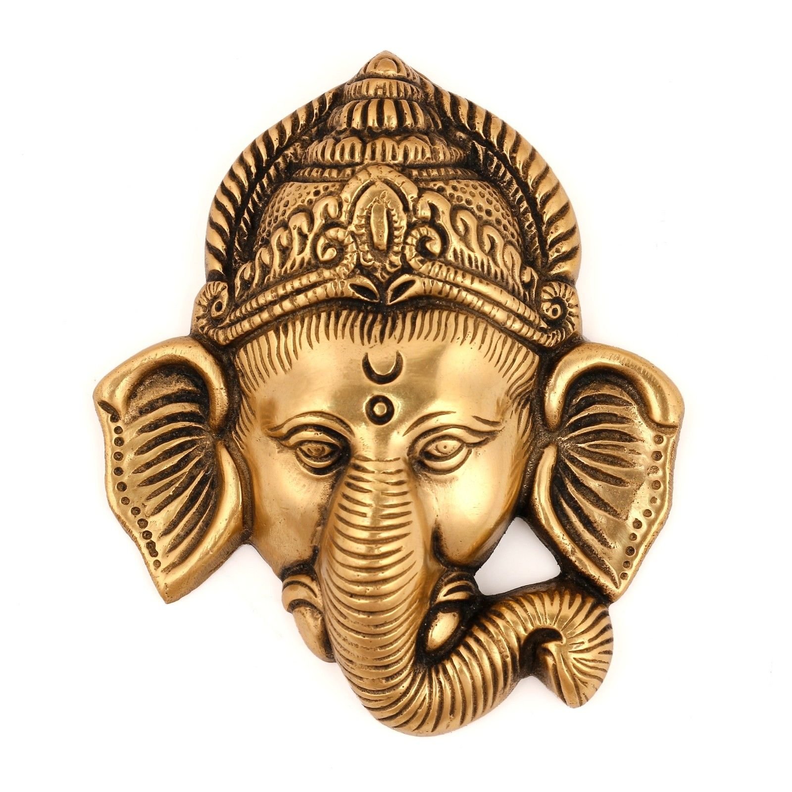Buy Lord Ganesha Wall Hanging Brass God Hindu Deity Ganpati Wall