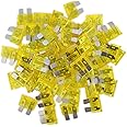 (80Pcs) 20 Amp Standard Fuse, 20A Car Blade Fuses for Car/RV/Truck/SUV/Motorcycle/Boat