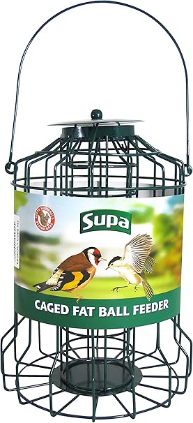Supa Caged Fat Ball Feeder Amazon Co Uk Pet Supplies