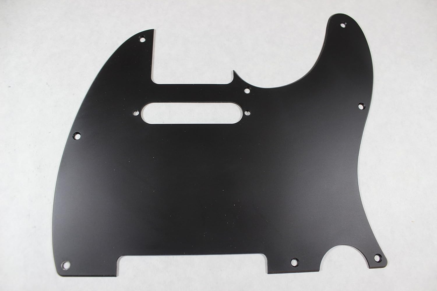 Matte Black Anodized Aluminum Pickguard Fits Fender Tele