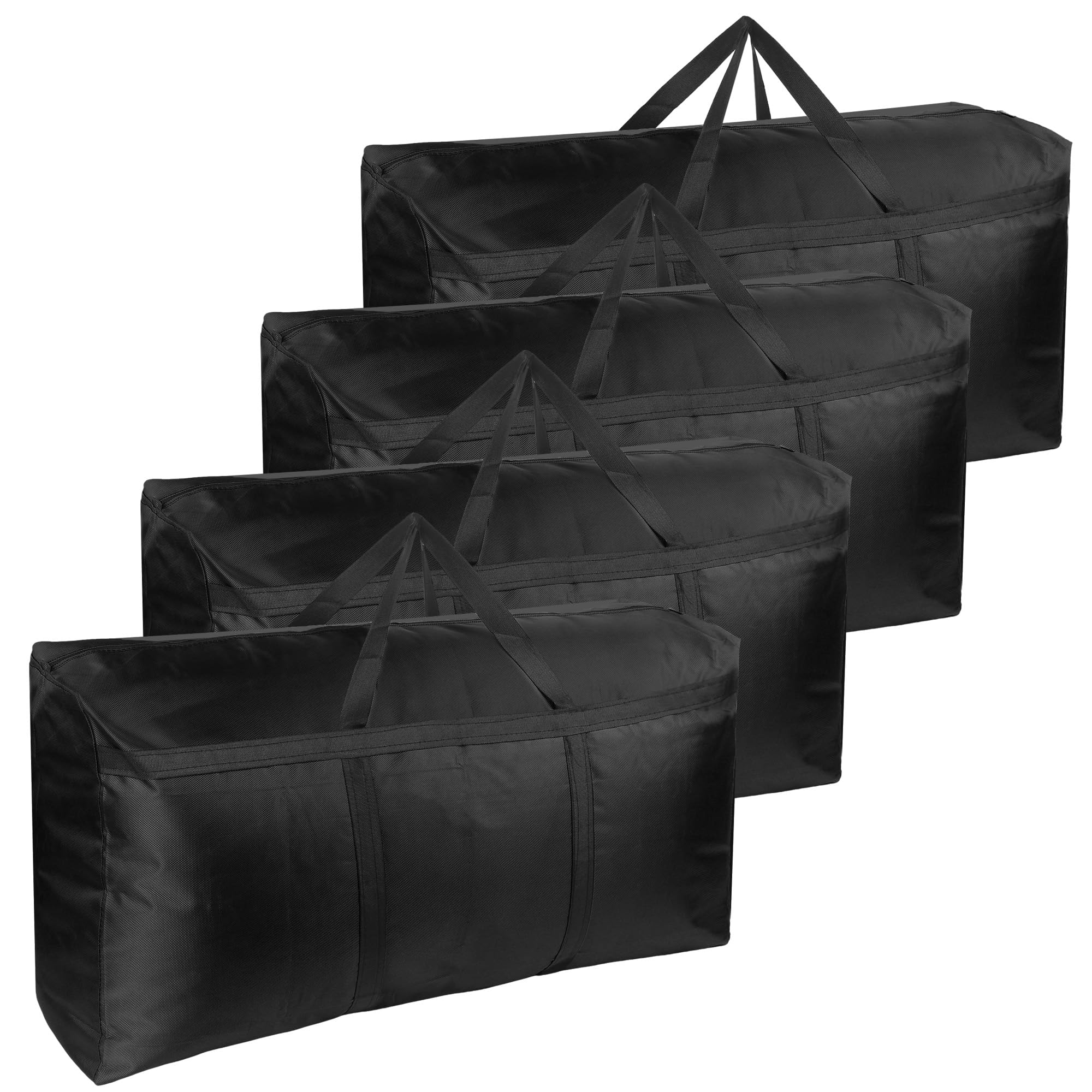 4 Pack 180L Large Storage Bags Clothes,House Moving Boxes Large,Strong Packing Boxes for Moving House