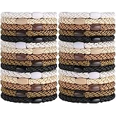 Hair Ties for Women Girls, Funtopia 30 Pcs Elastics Hair Bands Ponytail Holders for Thick Hair, No Damage No Crease Hair Elas