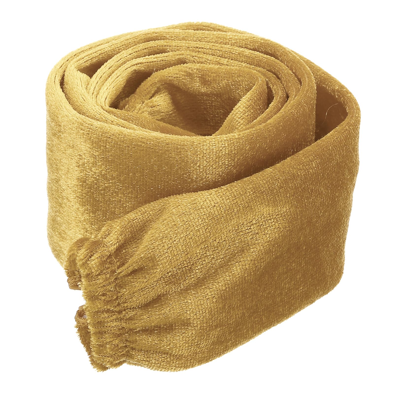 PATIKIL 2.6ft Lamp Chain Cover, Chain Protective Sleeve Washable with Zipper for Chandelier Lighting Wires Swing Light Fixture, Gold Tone