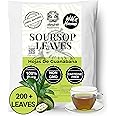 Dried Soursop Leaves, 200+Leaves, Hojas de Guanabana, Dried leaves, Soursop Dried Leaf, Aromatic Tea, Non GMO, Caffeine free.