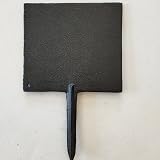 Garden Ornaments Cast Iron Keep Off The Grass Sign Green Black 23cm view 2