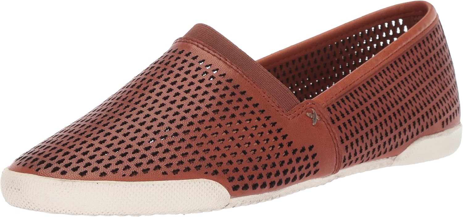 frye melanie perforated slip on
