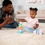 LAMAZE Stack, Rattle and Roll Blocks – Newborn Stacking Toy, Unisex view 6