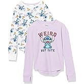 Amazon Essentials Girls Long-Sleeve Thermal T-Shirts