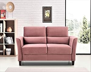 US Pride Furniture S 57 88 L Mcguinness Mid-Century Style Velvet 57.88