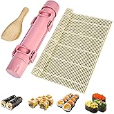 Fidqiog Sushi Making Kit, Sushi Bazooka and Sushi Mat with Sushi Spatula, 2025 New Sushi Maker for Making Sushi Roller, Begin
