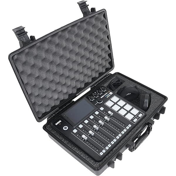 Amazon.com: Case Club Hard Carry Case- Fits RODECaster Pro 2, 2
