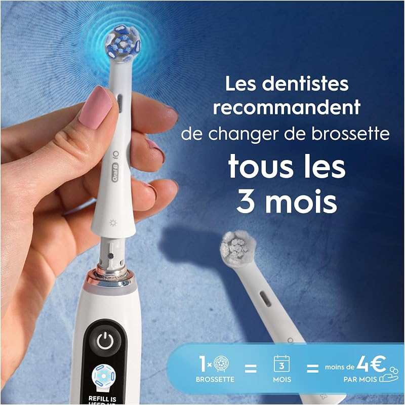 Brossettes de Rechange Ultimate Clean, lot de 4, Blanches